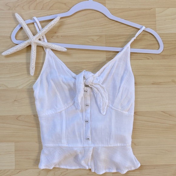 Japna Peplum Crop Top - Picture 1 of 3
